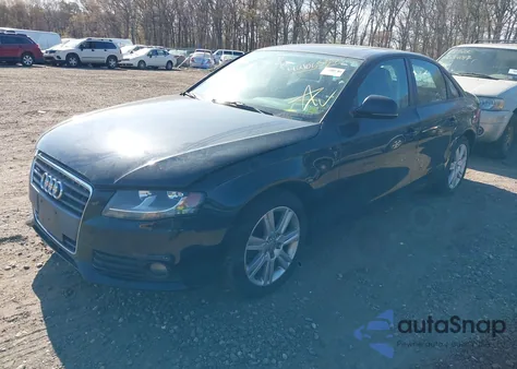 2009 Audi A4 2.0T Premium from USA, damaged, VIN WAULF78K49N054165